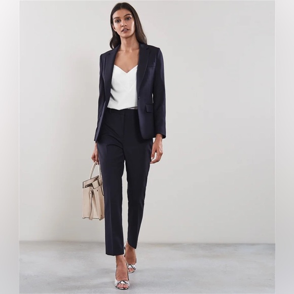 Reiss Jackets & Blazers - Reiss Fenton Suit (Blazer & Pants) in Navy Blue